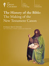 Cover image for The History of the Bible